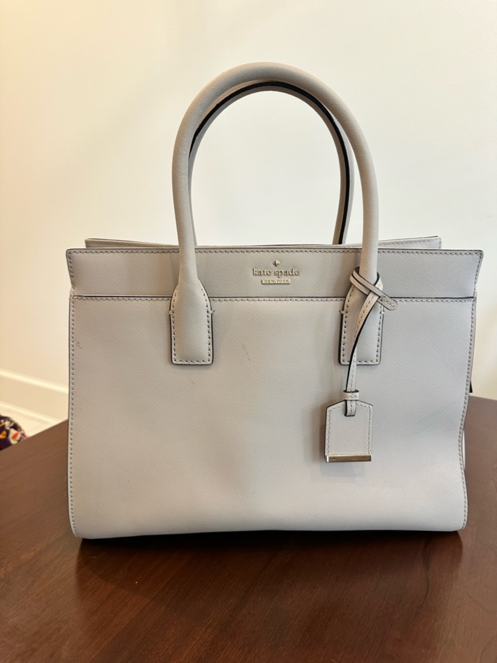 Kate Spade Satchel – Light Beige